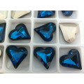 Neues Herz Fancy Crystal Stones Glasperlen für Crystal Jewelry